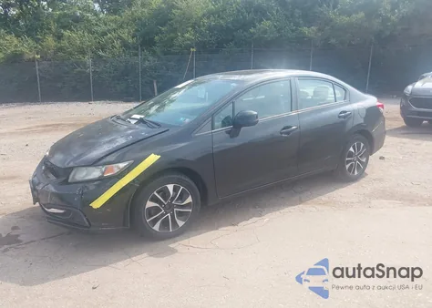 2013 Honda Civic Ex из США, поврежденный, VIN 2HGFB2F89DH501405